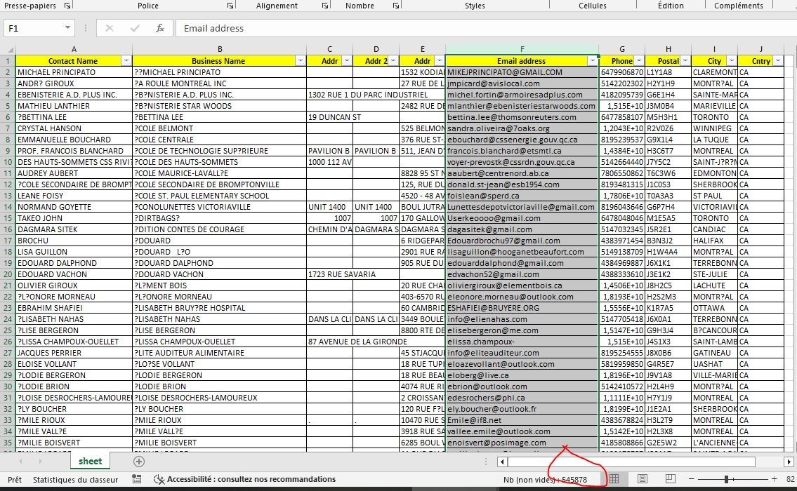 500K USA Business Email Database | B2B Contact leads (Digital Download)
